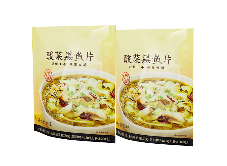 酸菜鱼包装袋 预制菜包装定制